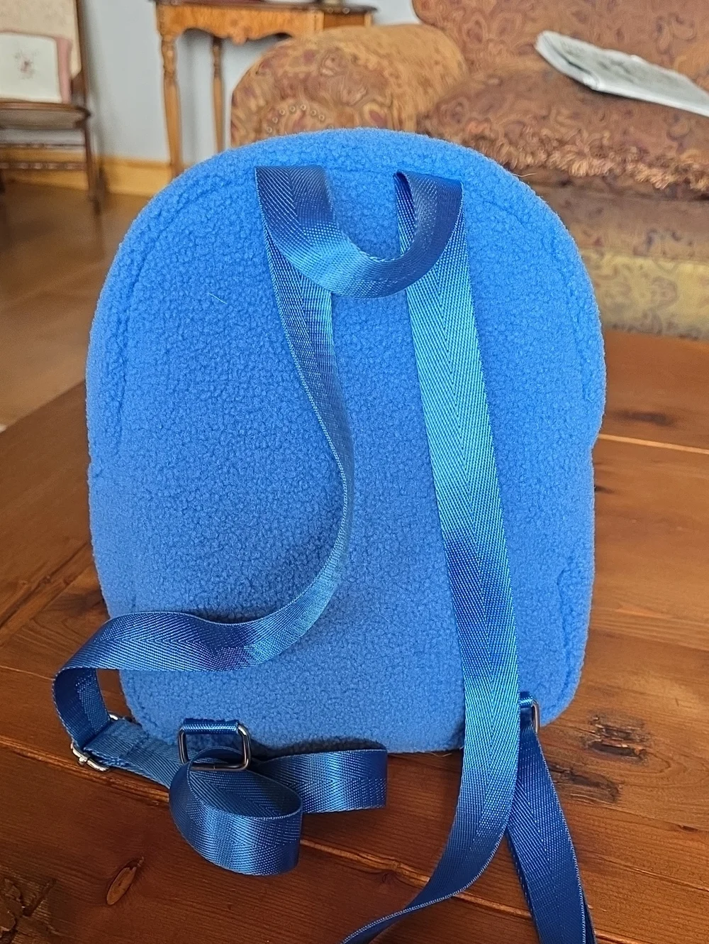 Disney Stitch Mini Sherpa Backpack